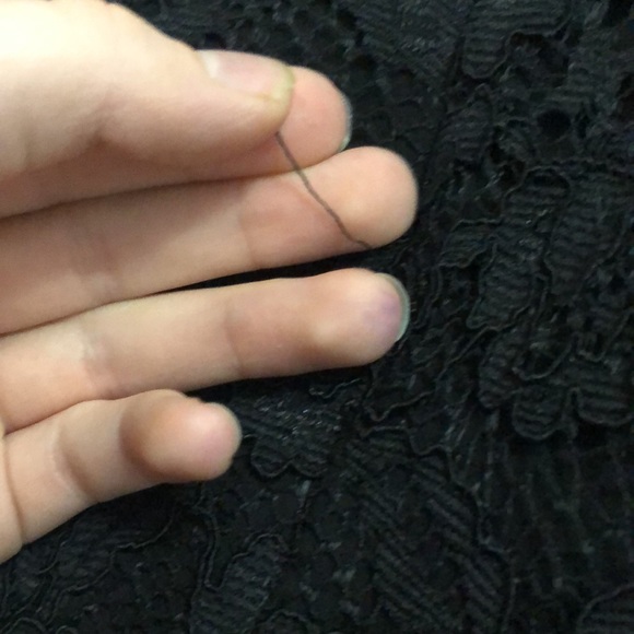 As Is Black lace skirt - Picture 3 of 7